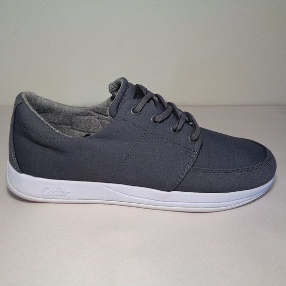 Cuater by Travis Mathew Size 8 M QUINCY Quiet Shade Gray Oxfords New Men's Shoes - Picture 2 of 13